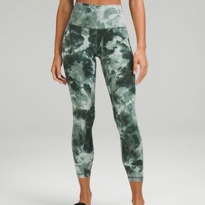 NWT Lululemon Diamond Dye Starlight Smoked Spruce 25 in Size 12 Aligns